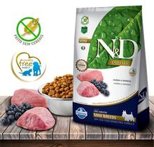 Ração Seca ND Prime Canine CordeiroBlue Adult Mini Breeds para Cães Adultos de Raças Pequenas - 10,1Kg