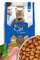 Ração Seca Nestlé Purina Cat Chow Adultos Defense Plus Peixe para Gatos Adultos Castrados - 10,1Kg