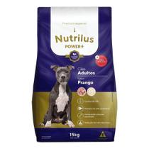 Ração Seca Nutrilus Power+ Frango & Carne para Cães Adultos - 15 Kg