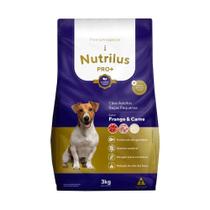 Ração Seca Nutrilus Pro+ Frango & Carne para Cães Adultos de Raças Pequenas - 3 Kg