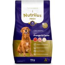 Ração Seca Nutrilus Pro+ Frango & Carne para Cães Adultos