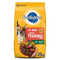 Ração Seca Pedigree para Cães Adultos Raças Pequenas - 20 Kg
