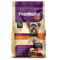 Ração Seca Prediletta Pet Carne e Vegetais para Cães Adultos Porte Pequeno - 10,1 Kg