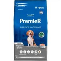 Ração Seca PremieR Ambientes Internos para cães adultos pequenos sabor frango & salmão light 2.5kg Ração Seca PremieR Ambientes Internos para cães adultos pequenos sabor frango & salmão light 2.5kg