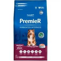 Ração Seca Premier Ambientes Internos para cães adultos sênior sabor frango e salmão 2.5kg Ração Seca Premier Ambientes Internos para cães adultos sênior sabor frango e salmão 2.5kg