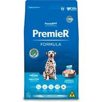 Ração Seca Premier Ambientes Internos para cães de raça média sabor frango 15kg. Ração Seca Premier Ambientes Internos para cães de raça média sabor frango 15kg.
