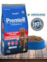 Ração Seca PremieR Pet Fórmula Carne para Cães Adultos Porte Grande e Gigante - 15Kg Ração Seca PremieR Pet Fórmula Carne para Cães Adultos Porte Grande e Gigante - 15Kg