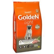 Ração Seca PremieR Pet Golden Formula Cães Adultos Light Mini Bits Frango e Arroz - 10 Kg