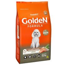 Ração Seca PremieR Pet Golden Formula Mini Bits Salmão e Arroz para Cães Adultos de Raças Pequenas - 10 Kg