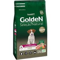 Ração Seca PremieR Pet Golden Seleção Natural para Cães Filhotes Mini Bits 3kg