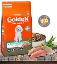 Ração Seca PremieRPet Golden Fórmula Mini Bits Frango e Arroz para Cães Adultos de Raças Pequenas - 3Kg