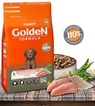 Ração Seca PremieRPet Golden Fórmula Mini Bits Frango e Arroz para Cães Filhotes de Pequeno Porte - 1Kg