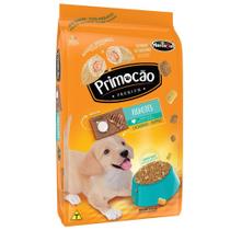 Ração Seca Primocão Premium Original Carne e Leite para Cães Filhotes - 10,1 Kg