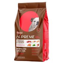 Ração Seca Quatree Supreme Dermato Cordeiro e Salmão Cães Adultos - 3 Kg