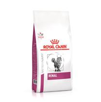 Ração Seca Royal Canin para gatos adultos com problemas renais, sabor Renal, 400g.