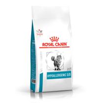 Ração Seca Royal Canin Veterinary Diet Hypoallergenic para Gatos com Sensibilidades Alimentares 1,5Kg Ração Seca Royal Canin Veterinary Diet Hypoallergenic para Gatos com Sensibilidades Alimentares 1,5Kg