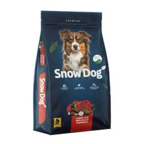 Ração Seca Snow Dog Carne com Brócolis para Cães Adultos - 1 Kg