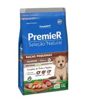 Ração Seleção Natural Para Cães Filhotes Pequenos Frango com Batata Doce 2,5kg - Premier