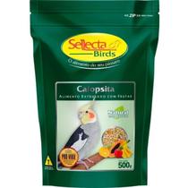 Ração Sellecta Birds Calopsita Natural com frutas 500gr Ração Sellecta Birds Calopsita Natural com frutas 500gr