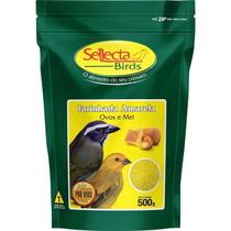 Ração Sellecta Farinhada Amarela com Ovos e Mel 500g Ração Sellecta Farinhada Amarela com Ovos e Mel 500g