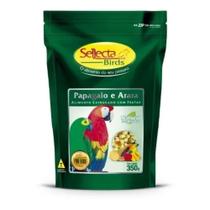 Racao Sellecta Papagaio e Arara frutas 350g - Sellecta Rovani