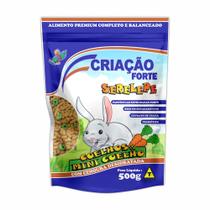 Ração Serelepe Coelhos & Mini Coelhos - Pássaro Forte - 500G