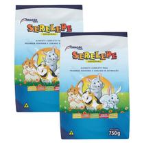 Ração Serelepe Roedores e Coelhos 750 GR KIT COM 2 Ração Serelepe Roedores e Coelhos 750 GR KIT COM 2