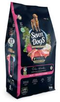 Ração Seven Dogs Adulto Raças Médias e Grandes Peles Delicadas Sabor Cordeiro 14kg