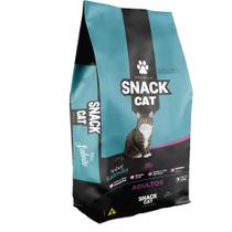 Ração Snack Cat Premium para Gatos Adultos Sabor Salmão 28 Proteínas 5kg