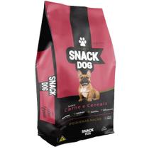Ração Snack Dog Premium para Cães de Pequeno e Médio Porte Sabor Carne Cereais 21 Proteínas 5kg