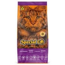 Ração special cat para gatos adultos castrados frango e carne 20 kg