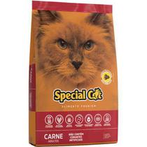 Ração Special Cat Premium Carne Para Gatos Adultos- 10,1Kg