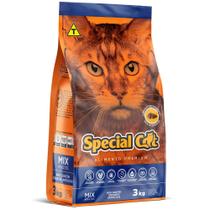 Ração Special Cat Premium Mix de Carnes Para Gatos Adultos 3 kg
