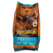 Ração Special Cat Premium Peixe para Gatos Adultos 1kg Ração Special Cat Premium Peixe para Gatos Adultos 1kg