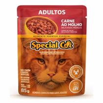Ração Special Cat Sache Adulto Carne 85 g (Caixa com 12)