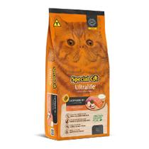 Ração Special Cat Ultralife Sabor Salmão e Arroz Para Gatos Castrados 10+ Anos