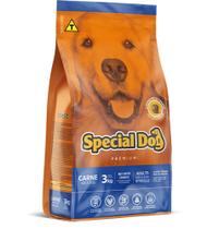 Ração Special Dog Cães Adultos Premium Sabor Carne 15 kg
