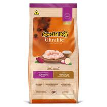 Ração special dog ultralife junior cães filhotes raças pequenas sabor frango 3kg