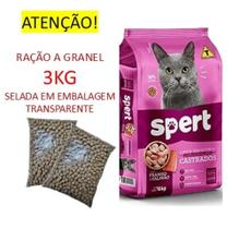 Ração Spert Gatos Castrados Premium Alimento Especial - 3KG