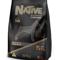 Ração SUPER PREMIUM Native Cães Adultos Médios e Grandes 15KG