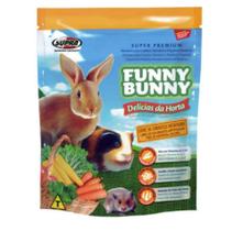 Ração super Premium para porquinho da Índia e Coelho Fanny bunny