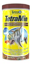 Ração Tetra Min Flakes 200g Ração Para Peixes Flocos