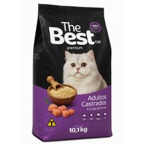 Ração The Best Cat Gatos Frango e Arroz Adultos Castrados 10,1Kg