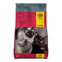 Ração Three Cats Gatos Castrados Carne 10,1Kg Ração Three Cats Gatos Castrados Carne 10,1Kg