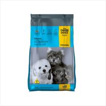 Ração Three Dogs Original Filhotes Raças Pequenas e Mini Carne, Frango e Arroz 15kg