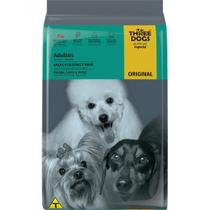 Ração Three Dogs Original Raças Pequenas e Mini Adultos Sabor Frango e Carne 15kg Ração Three Dogs Original Raças Pequenas e Mini Adultos Sabor Frango e Carne 15kg