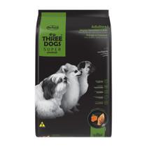 Ração Three Dogs Super Premium Cães Filhotes Raças Pequenas e Mini Frango/Cenoura 1kg Ração Three Dogs Super Premium Cães Filhotes Raças Pequenas e Mini Frango/Cenoura 1kg