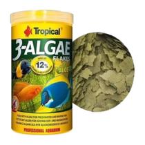 Ração Tropical 3-Algae Flakes Pote 50g