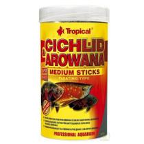 Ração Tropical Cichlid & Arowana Medium Sticks 360G Oscar