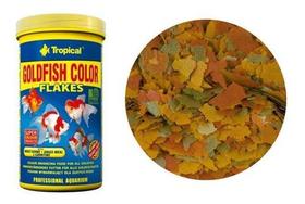 Ração Tropical Goldfish Colour 50g Flakes Flocos Kinguio